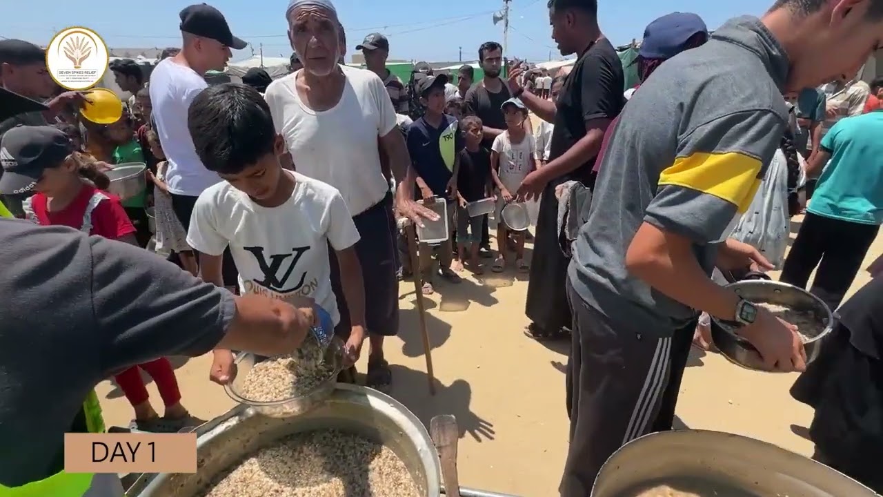 Street Kitchen (119) for the Displaced Families in Gaza